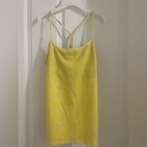 RARE Vintage Lululemon Yellow Women's Tank Top